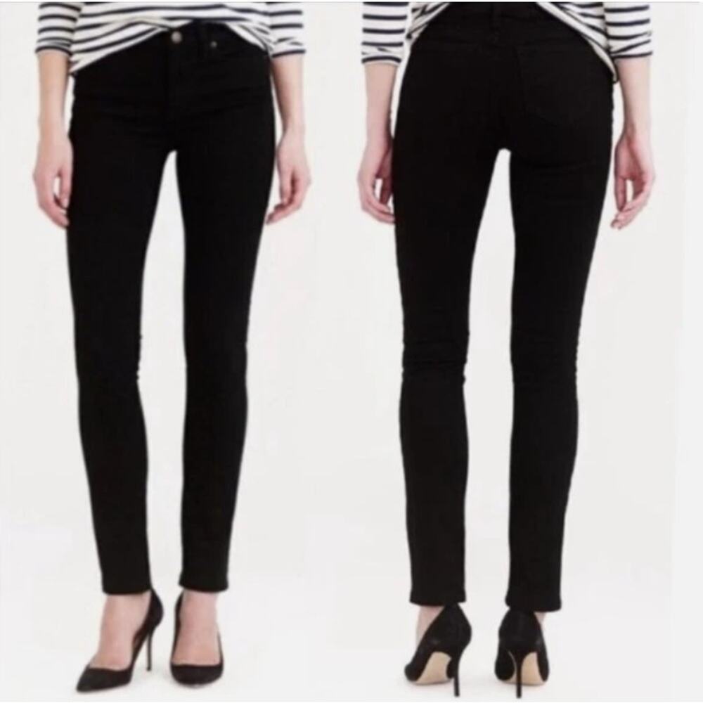 J. Crew Black Reid Slim Straight Jeans Size 29